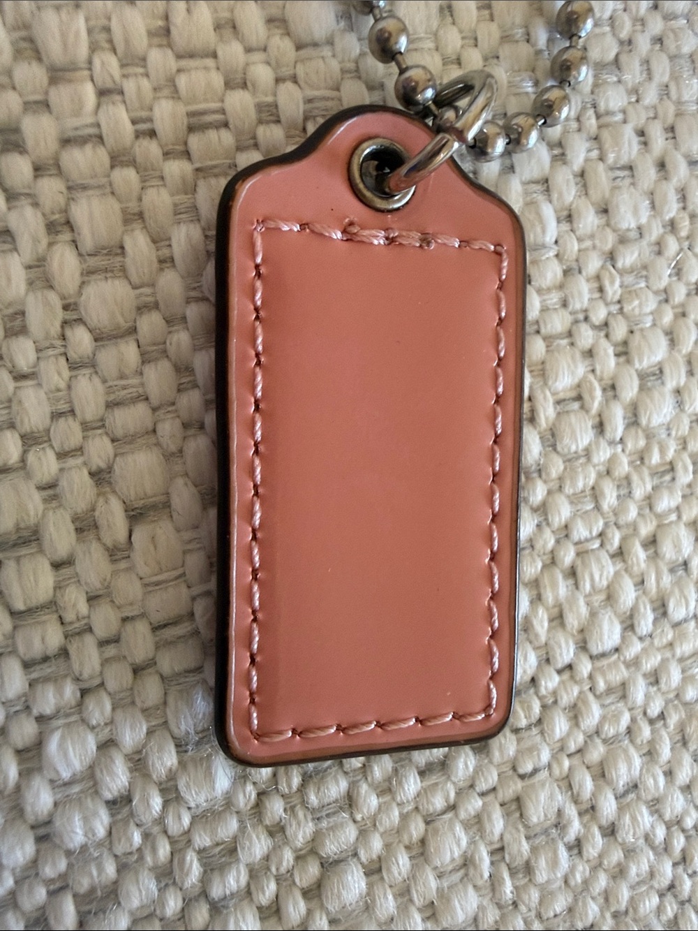 Coach Light Pink and Dusty Rose Hang  Tag Duo - Picture 6 of 11